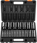 Impact Socket Set 1/2 in Drive 19 Piece - Deep 6-Point Sockets