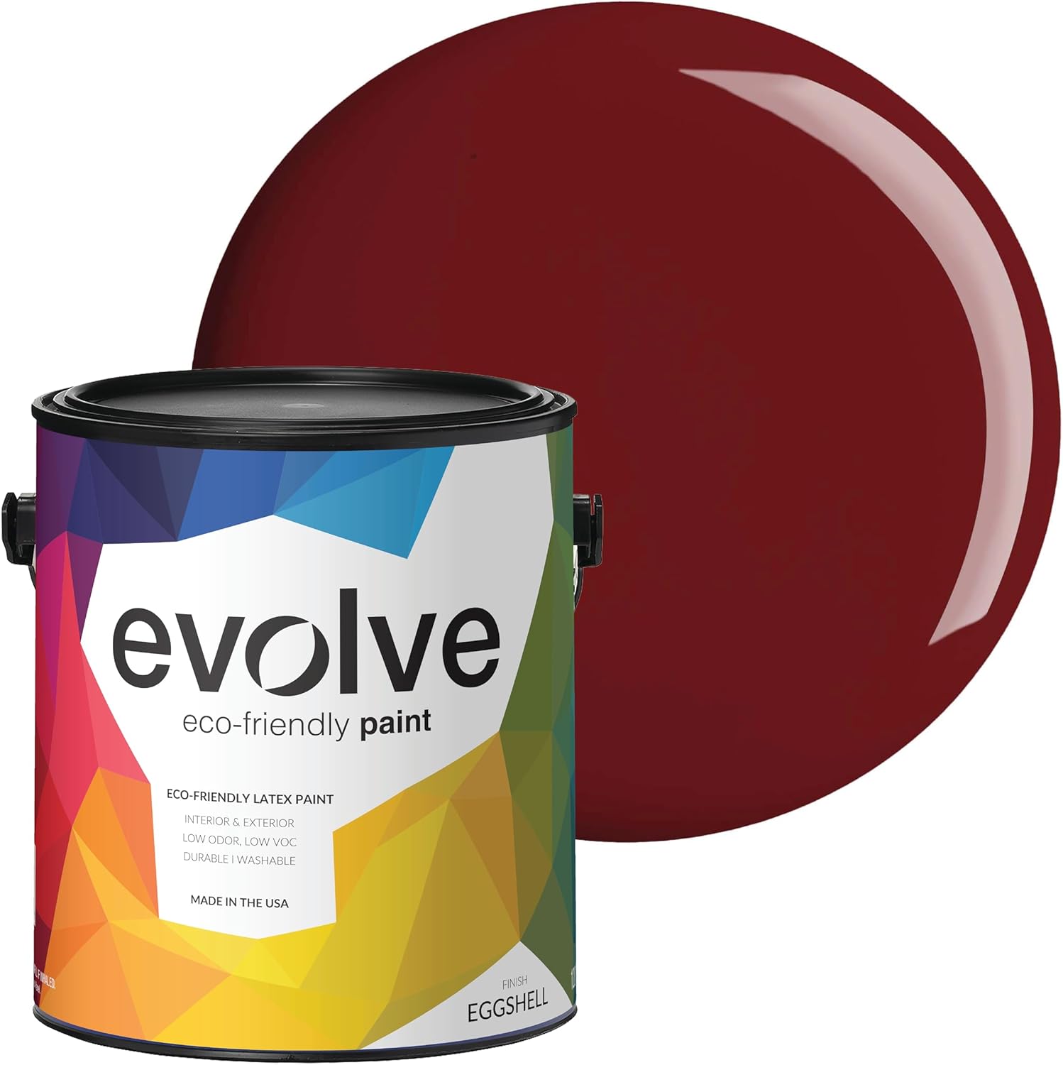 EVOLVE Paint & Primer: Eco-Friendly Low Sheen One-Coat Coverage