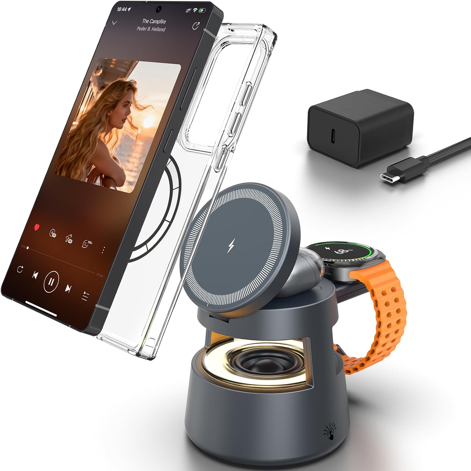 Wireless Charger for Samsung Galaxy S25 Ultra and More