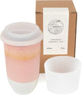 NOVA CERAMICS Travel Mug 16oz Afterglow - Ceramic, Microwave Safe