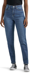 Lee Womens Legendary High Rise Mom Jean - Flattering All-Day Fit