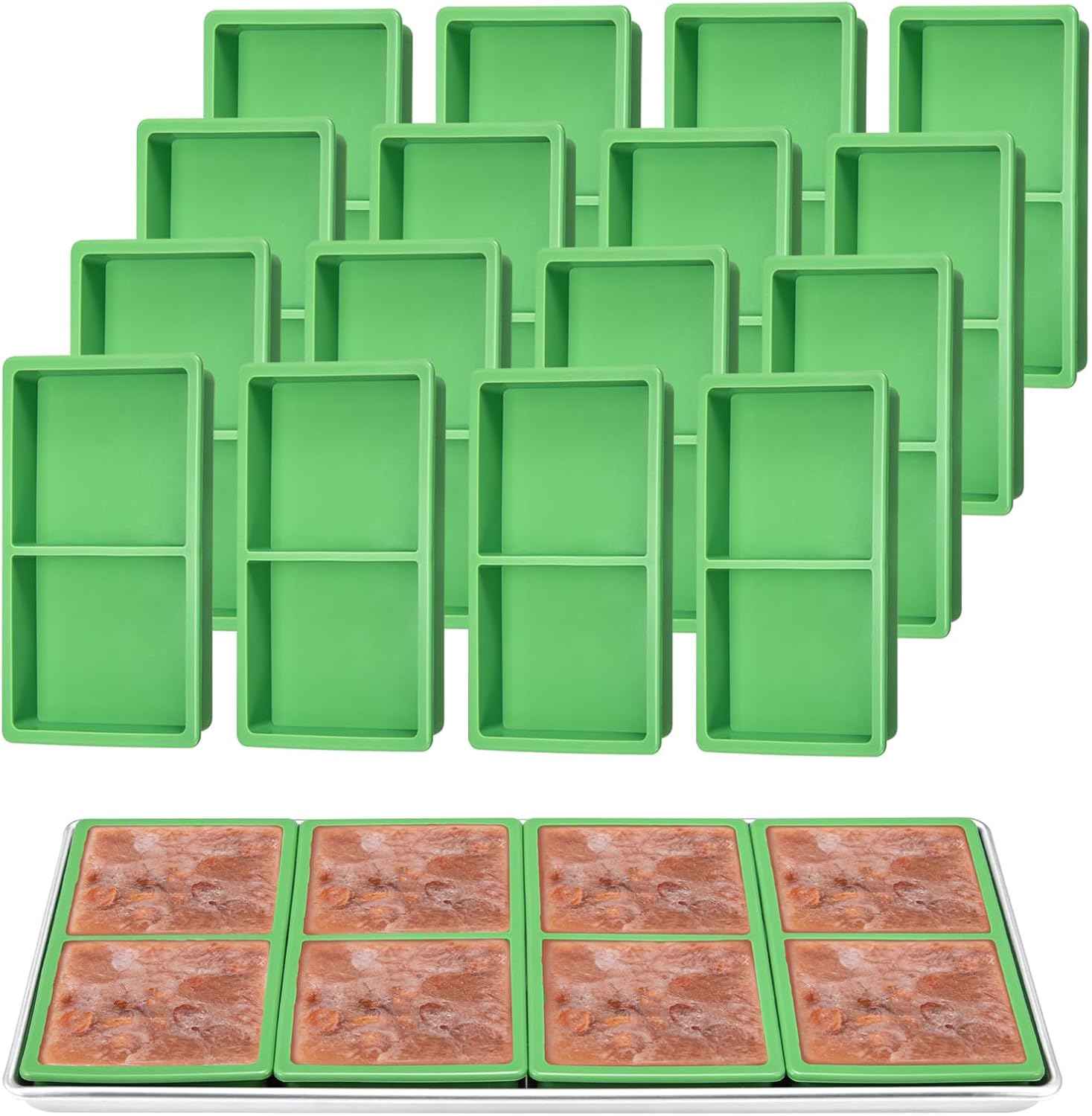 Silicone Tray Dividers for Harvest Right Freeze Dryer Trays