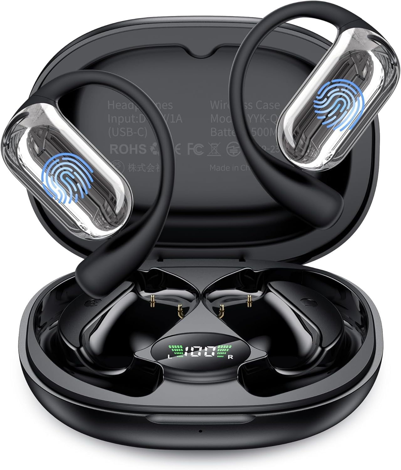 Real-Time Language Translator Earbuds - 144 Languages, iOS & Android - KOSERNT