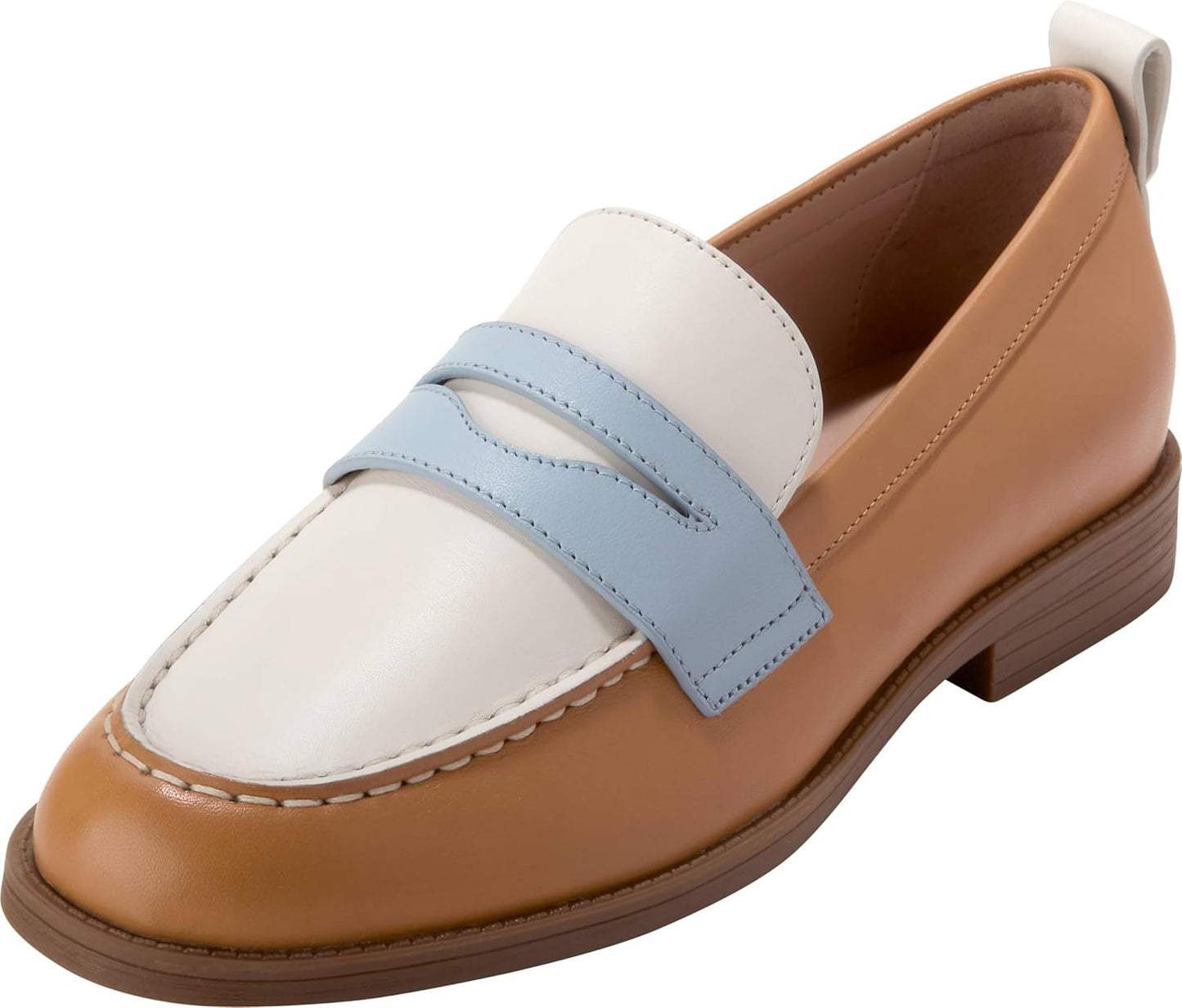 Cole Haan Womens Stassi Shoes - Classic Prep Loafers for Comfort