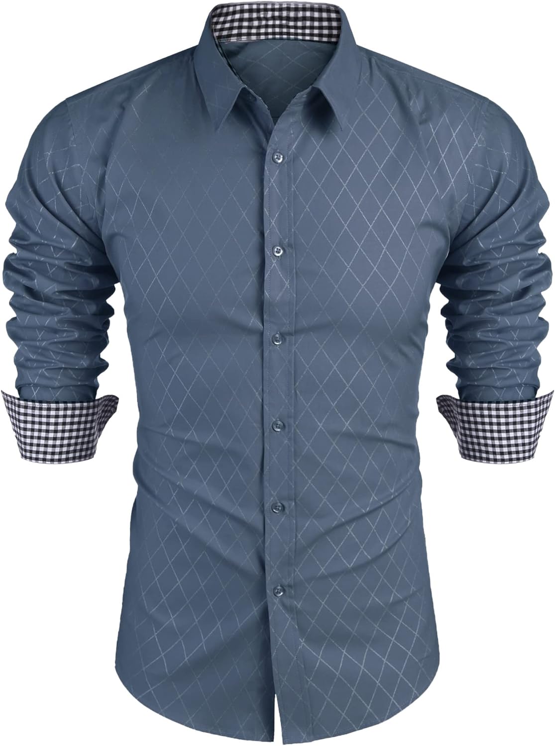 COOFANDY Men's Business Dress Shirt for Stylish Casual Looks