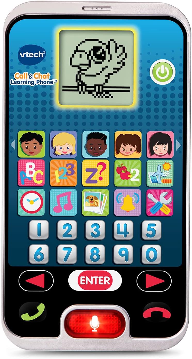 VTech Call and Chat Learning Phone - Interactive Educational Fun ...