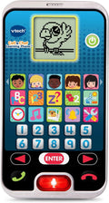 VTech Call and Chat Learning Phone, Black - Engaging Pretend Play