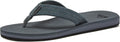 Quiksilver Carver Suede Flip Flops for Men - Arch Support Comfort mens
