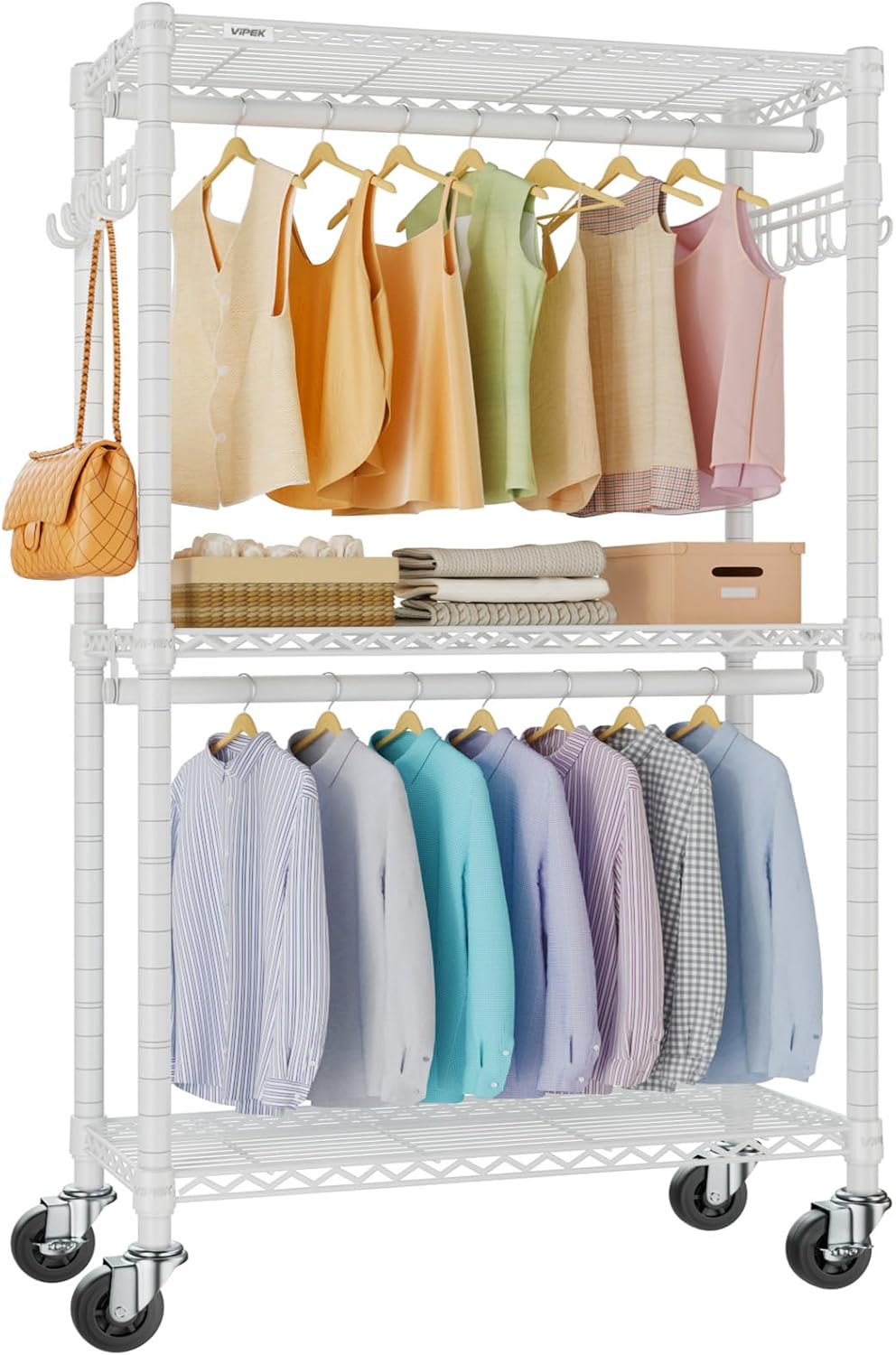 VIPEK R2 Medium Heavy Duty Clothes Rack for Versatile Storage