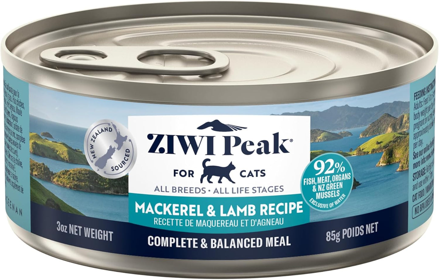 ZIWI Peak Wet Cat Food: High Protein, Grain Free Nutrition