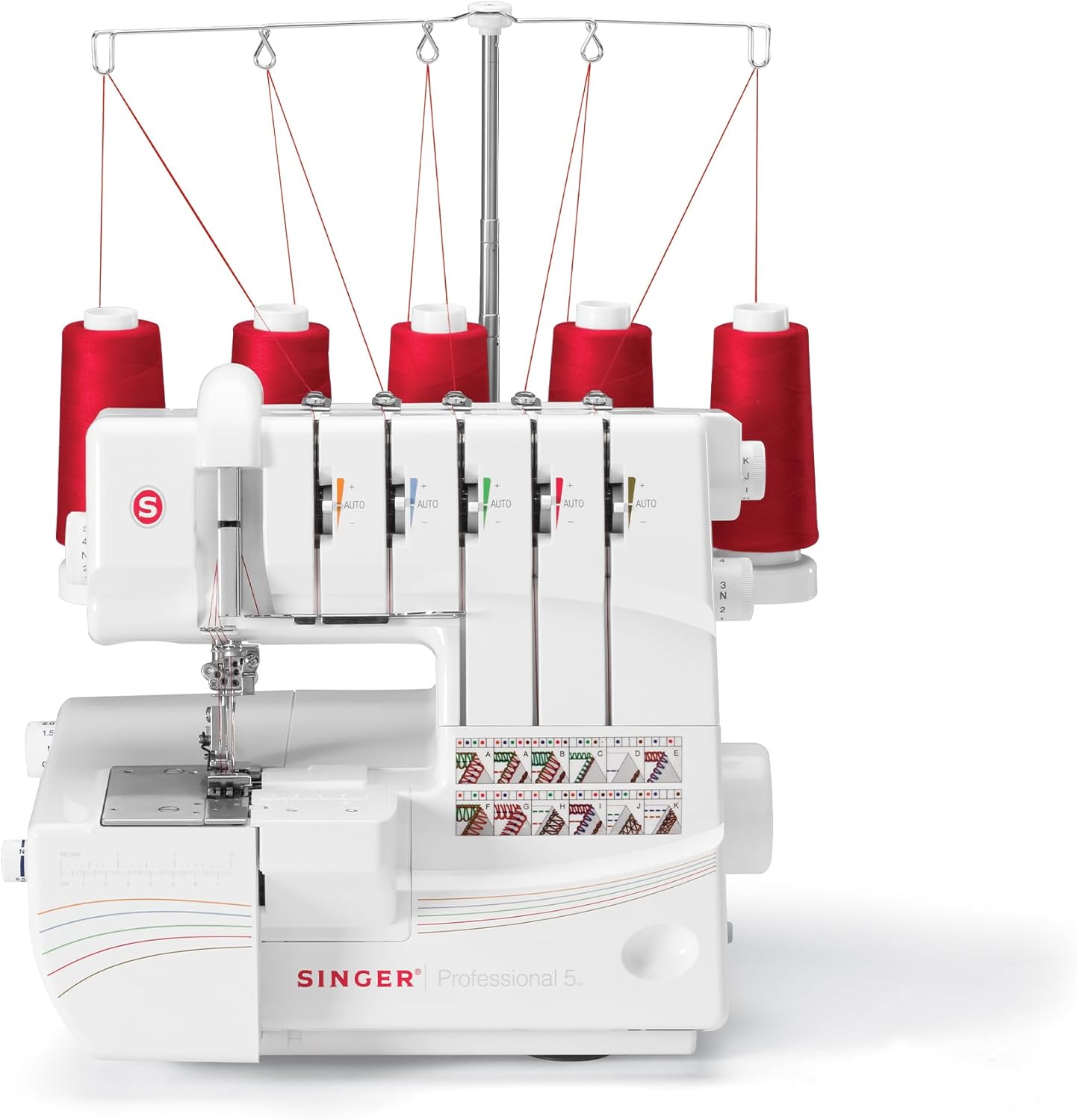 SINGER Heavy-Duty Metal Frame Serger with 1300 Stitches/min
