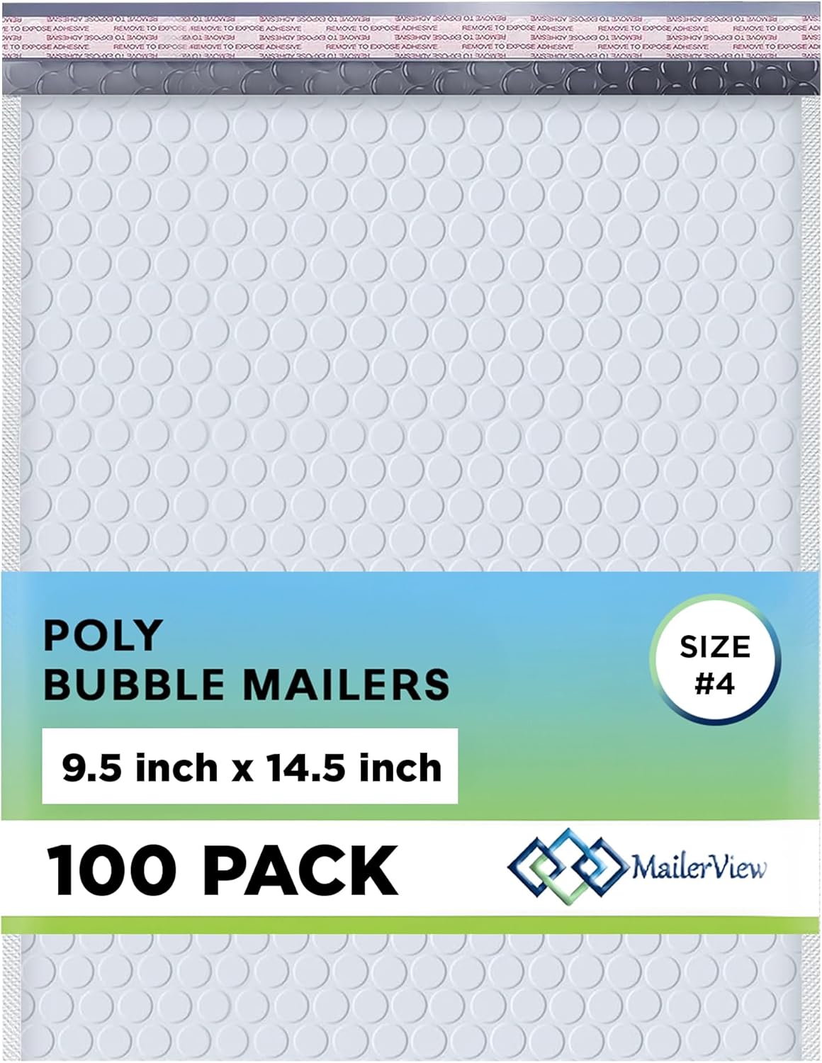 White Large Poly Bubble Mailers for Secure Shipping Solutions