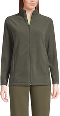 Lands' End Anyweather Fleece Full Zip Jacket - Lightweight Warmth soft