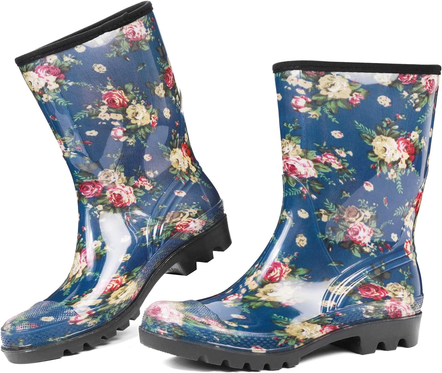 Waterproof Womens Rain Boots for Gardening and Outdoor Use