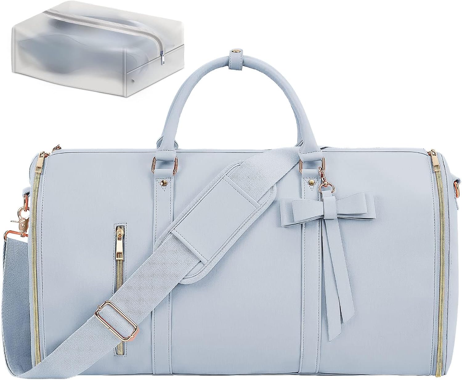 Stylish Garment Bags for Travel - Convertible Suit Bag for Women