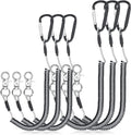 Heavy Duty Fishing Lanyard 6 Pack Coiled Steel Wire - Tool Tethers