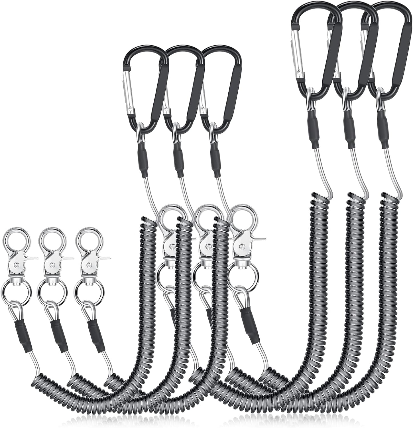 6 Pack Heavy Duty Fishing Lanyard - Secure Gear Tether