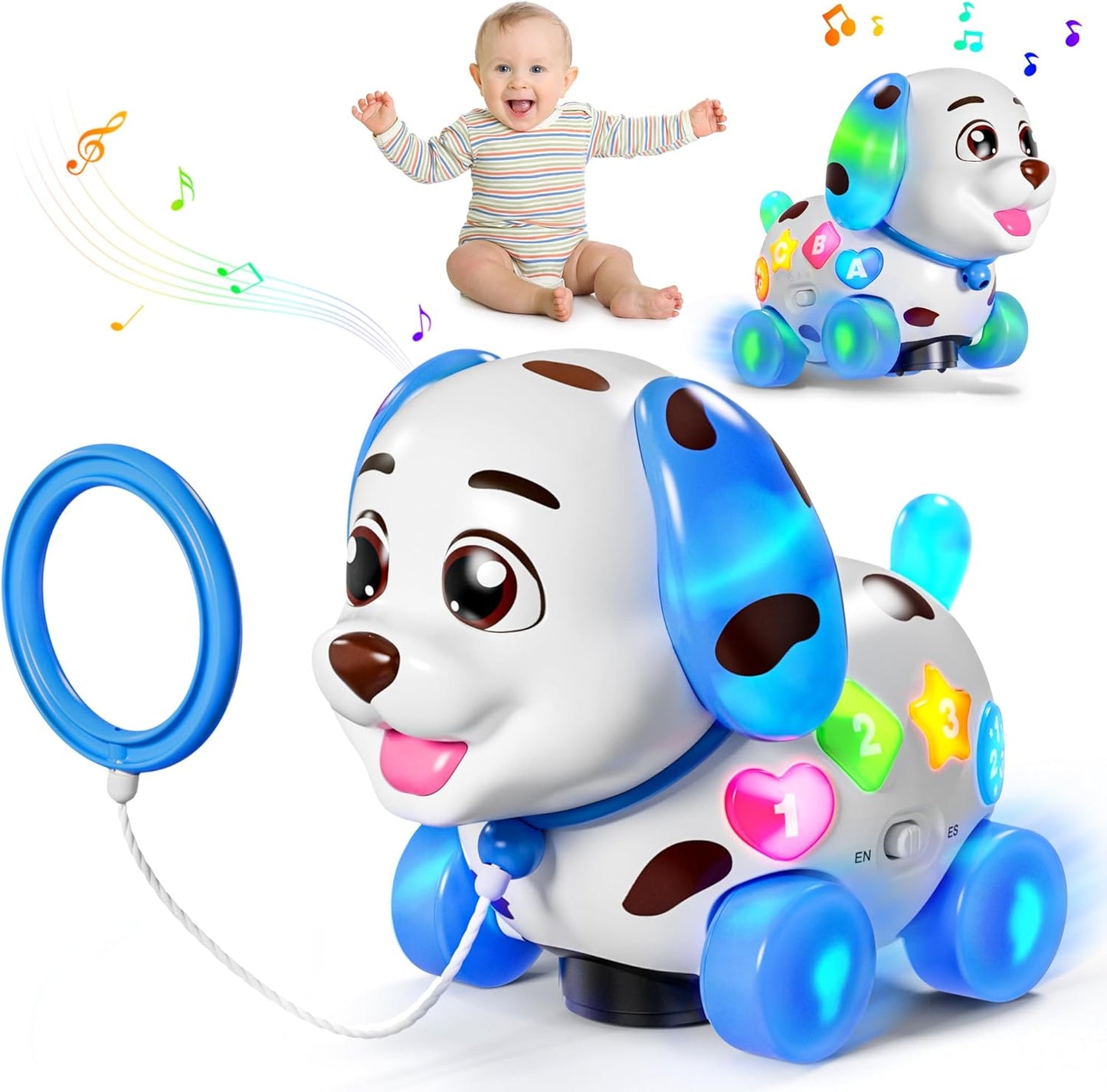 Musical Toy for 1 Year Old Boy Girl - Bilingual Learning Fun