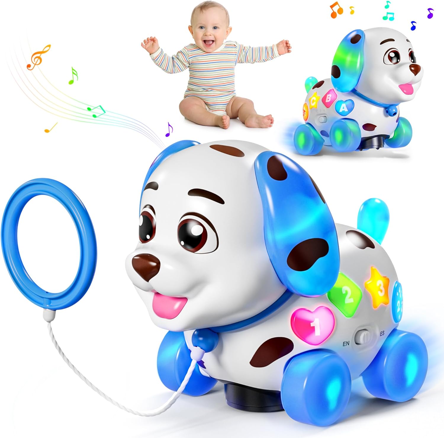 Musical Toy for 1 Year Old Boy Girl - Bilingual Learning Fun