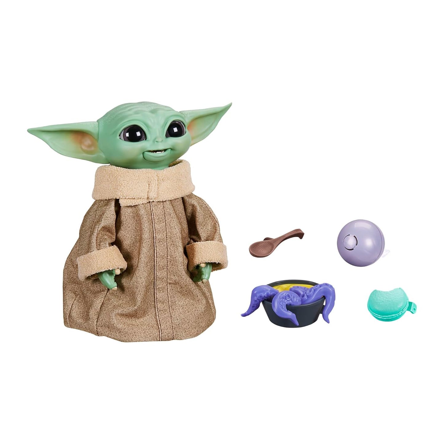 Interactive Mandalorian Grogu Toy: 40+ Sounds & Moves