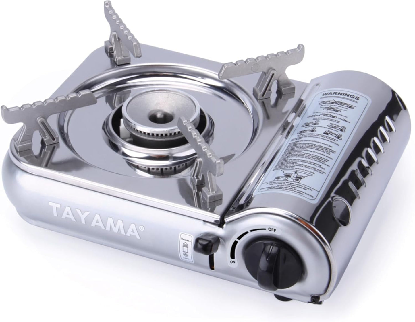 Portable 7,000 BTU Stainless Steel Camping Stove by TAYAMA