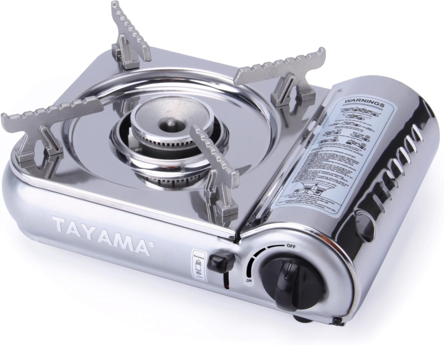 Portable 7,000 BTU Stainless Steel Camping Stove by TAYAMA