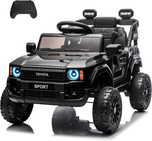 12V Kids Ride on Truck with Remote Control for Safe Fun