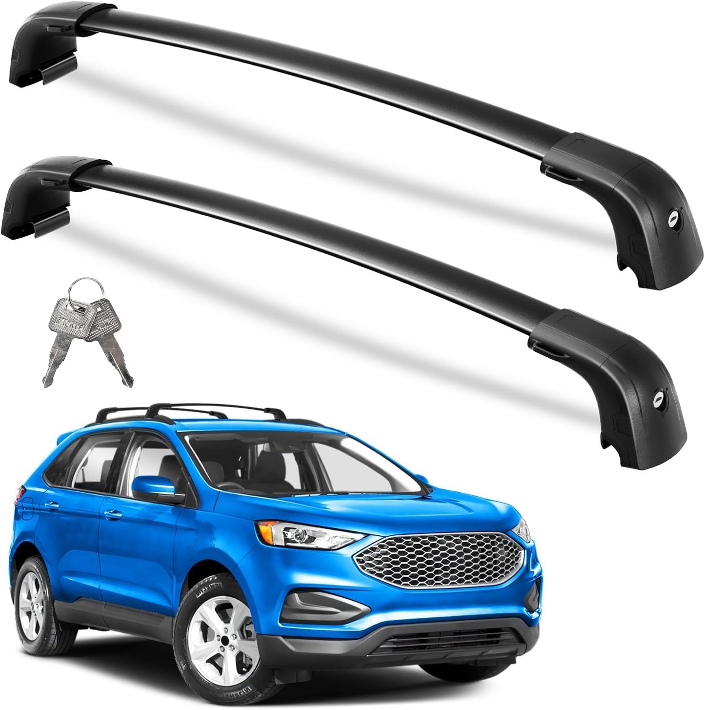 Roof Rack Cross Bars for Ford Edge 2015-2024, Heavy Duty