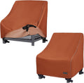 NettyPro Patio Chair Covers Waterproof 2 Pack - Deep Seat Protection