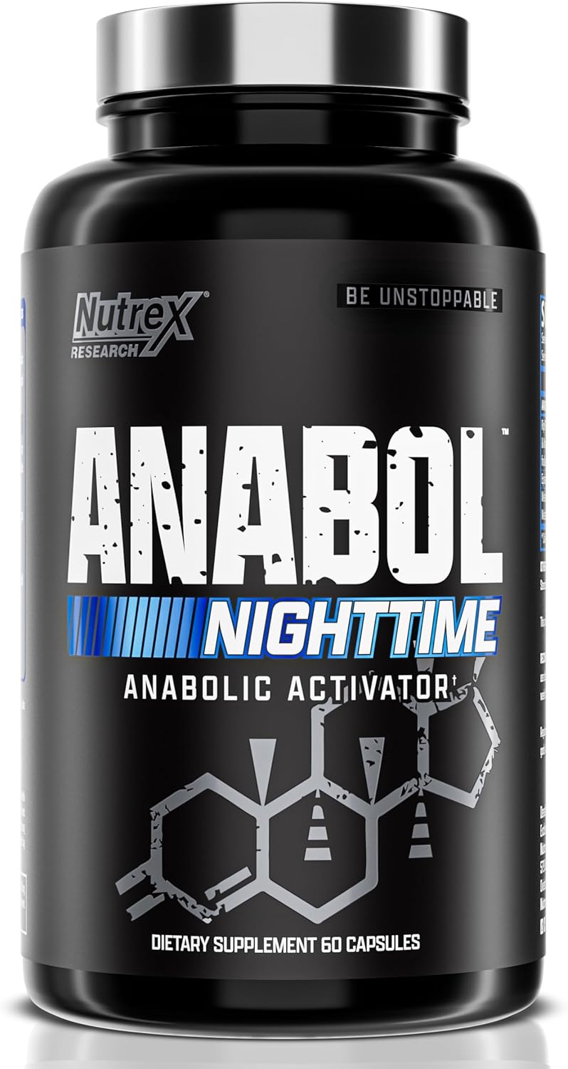 Anabol PM Nighttime Muscle Builder & Sleep Aid for Recovery