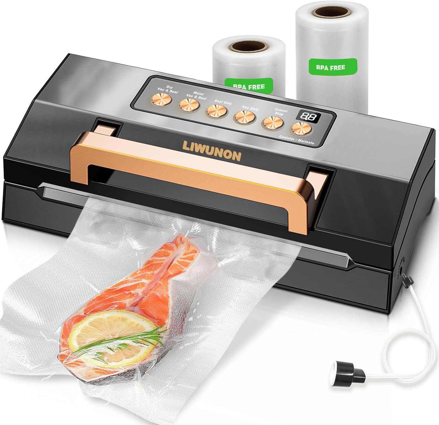 Powerful Suction Vacuum Sealer Machine for Effortless Freshness