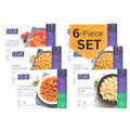 HMR Pasta Classics Entree Bundle - 6 Ready-to-Eat Low-Calorie Meals