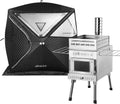 WILLOWYBE Portable Outdoor Sauna Set: Sauna Tent, Stove & Stones - Gather, Relax & Cook!