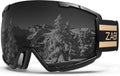 OTG Over Glasses Ski Goggles for Adults and Youth - Fog-Free Vision