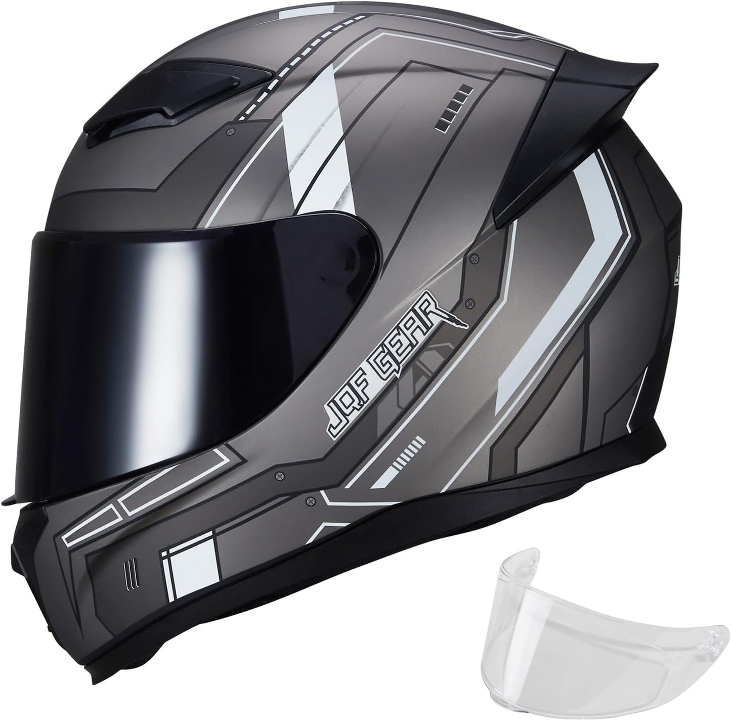Full Face Motorcycle Helmet WS-607 for Safe Street Racing