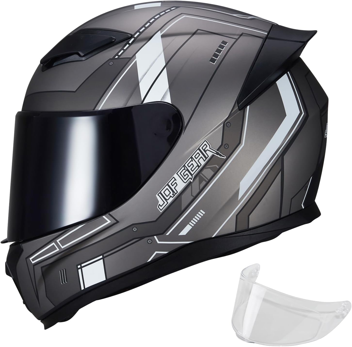 Full Face Motorcycle Helmet WS-607 for Safe Street Racing