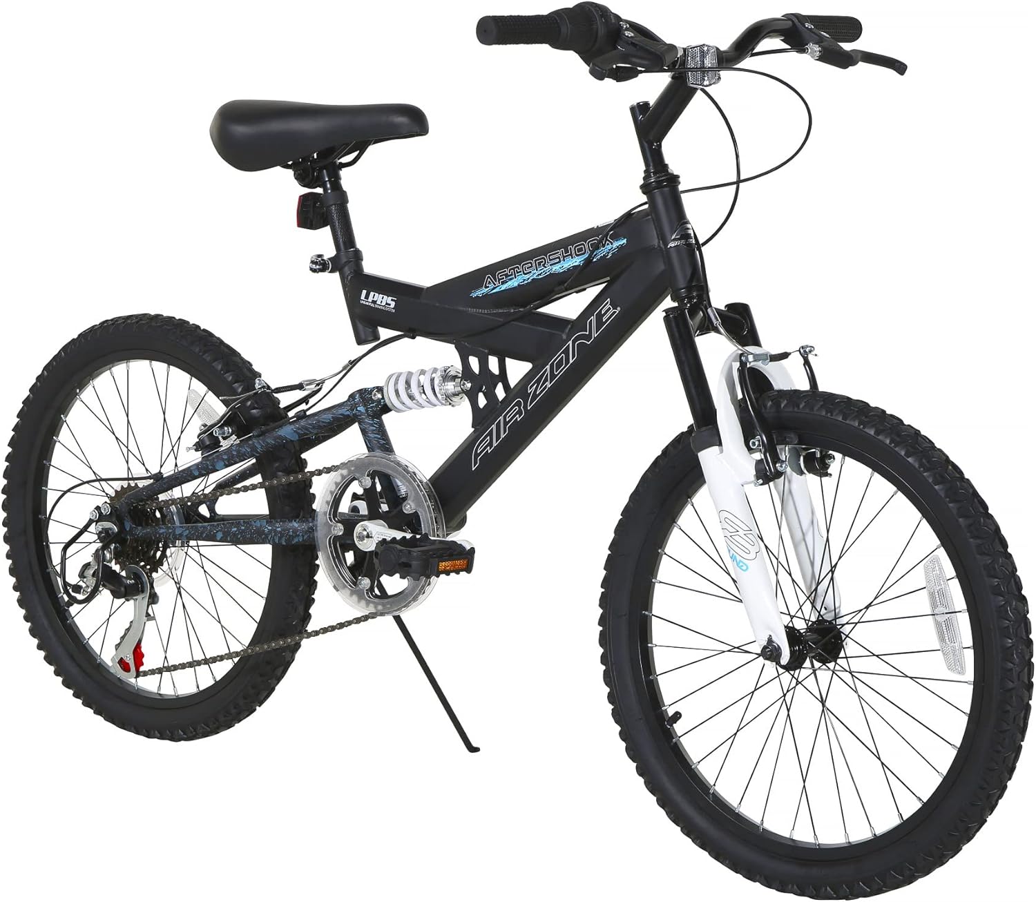 Air Zone Aftershock 20 in Bike with Dual Suspension and Six Speed