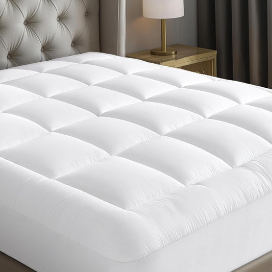Cloud-Like Full Size Mattress Topper for Back Pain Relief