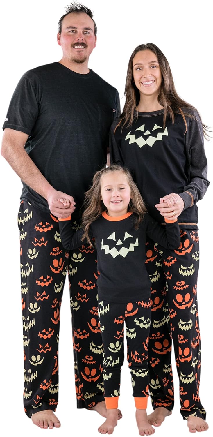 Matching Holiday Pajamas for Family by Lazy One - Spooky Fun