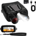 Night Vision Goggles for Adults 4K Dual Infrared - Clear Night Viewing