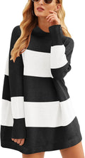 ANRABESS Oversized Turtleneck Sweater - Loose Slouchy Knit for Fall