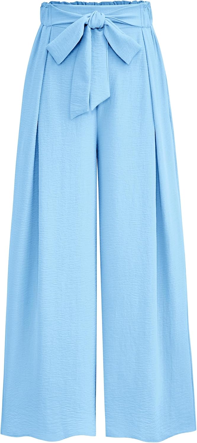 PRETTYGARDEN Women's Wide Leg Work Pants for Stylish Comfort