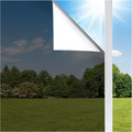 One Way Window Privacy Film 41.3x157.4 in - Daytime Mirror Tint