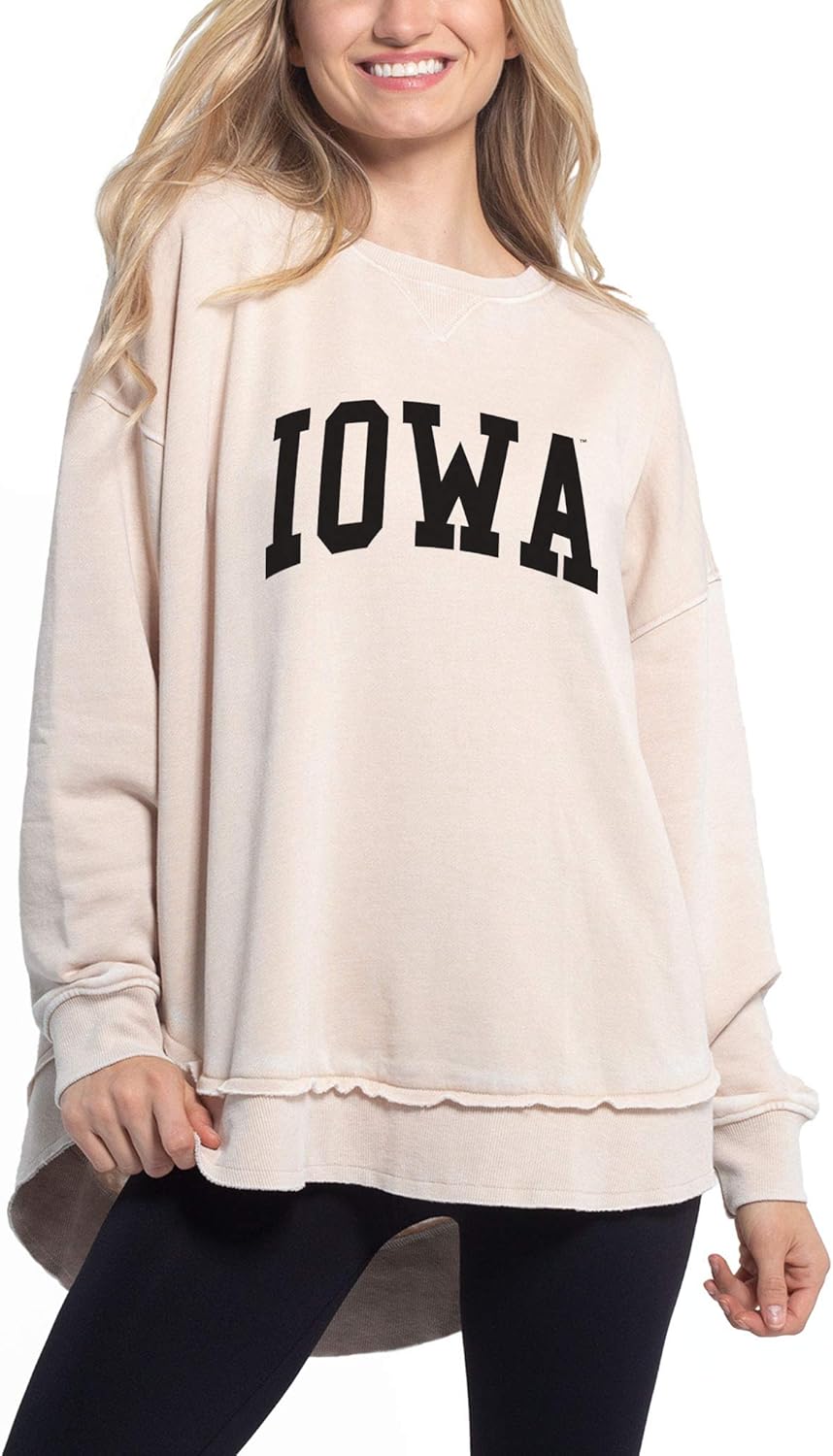Chicka-D Women's Pullover Burnout Sweatshirt for Stylish Comfort