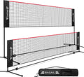 Badminton Net 14 ft Adjustable Height - Backyard and Indoor Play