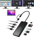 USB C Docking Station 3 Monitors Compatible with Mac/Windows - Triple