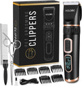 Dog Clippers Heavy Duty 3-Speed Cordless Grooming Clipper - Low Noise
