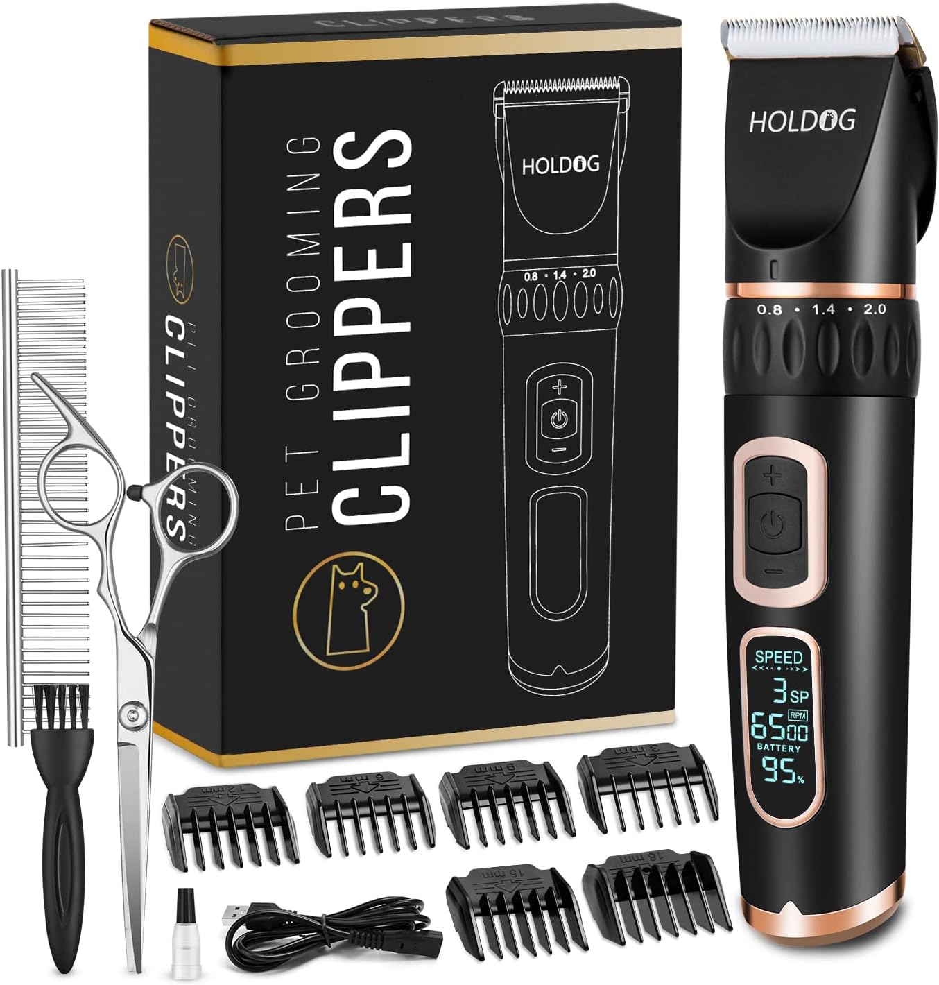 Professional Dog Clippers for Heavy Duty Grooming Tasks