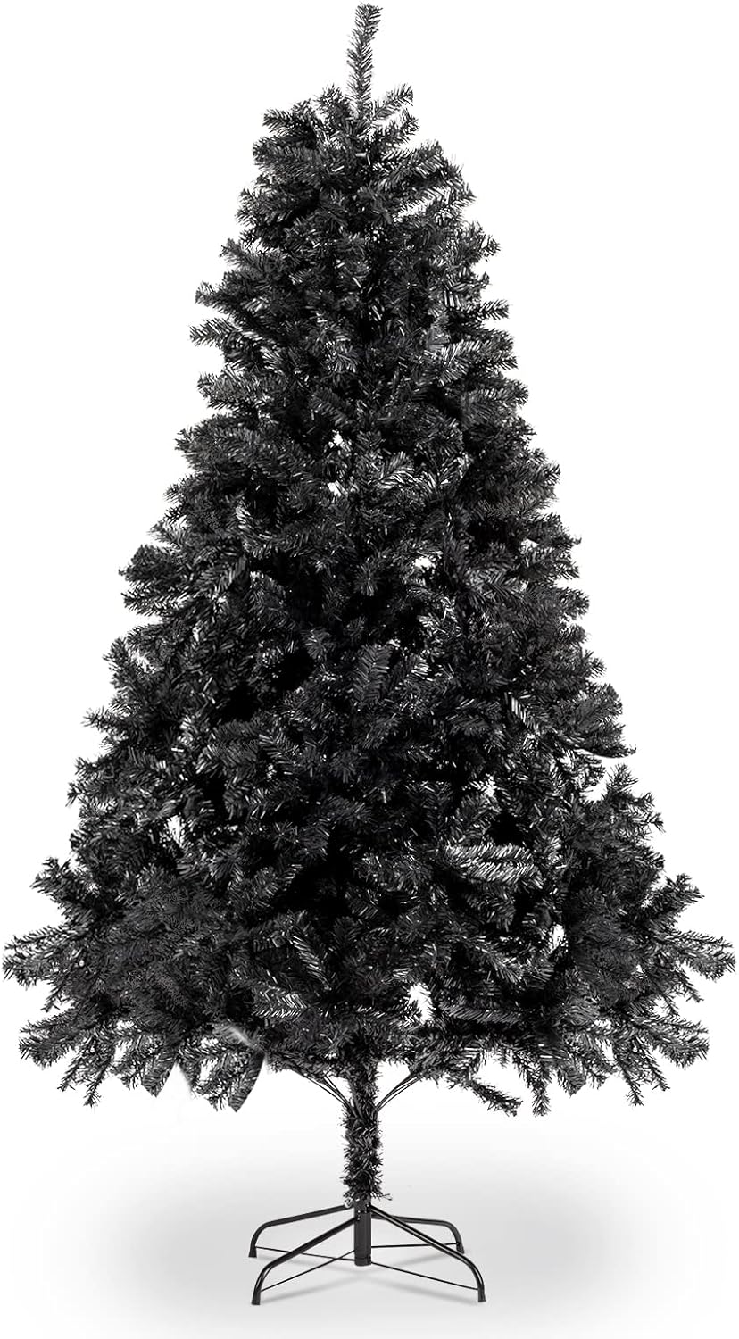 Bonnlo 7ft Unlit Christmas Tree for Festive Holiday Decor