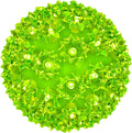 Novelty Lights LED 6in 50 Light Starlight Sphere - Lime Glow